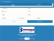 Tablet Screenshot of brumadoimoveis.com.br